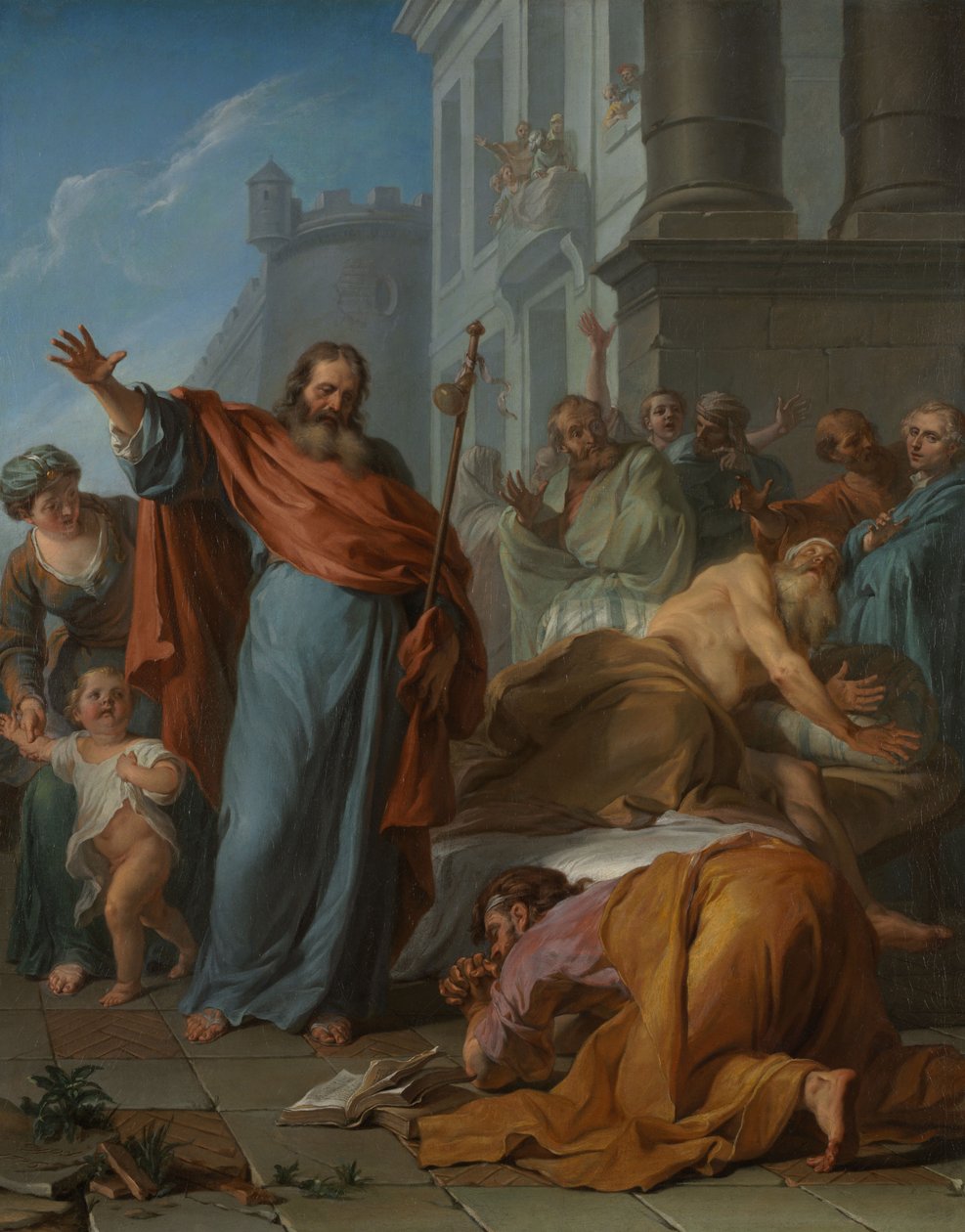 Nagy Szent Jakab csodái, 1726 alkotó: Noel Nicholas Coypel