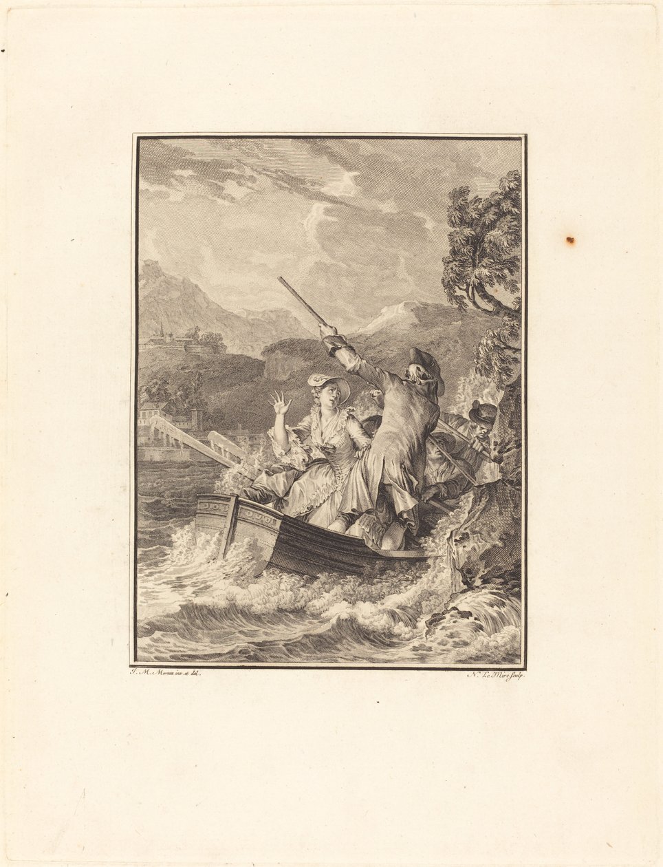 A kéreg alkotó: Noël Le Mire after Jean Michel Moreau