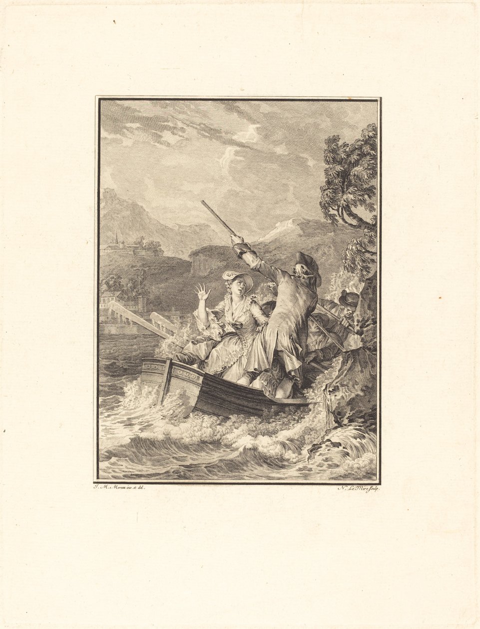 A kéreg alkotó: Noël Le Mire after Jean Michel Moreau