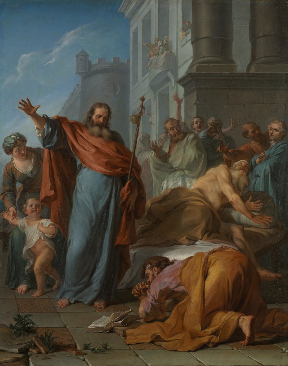 Nagy Szent Jakab csodái, 1726. alkotó: Noël Nicolas Coypel