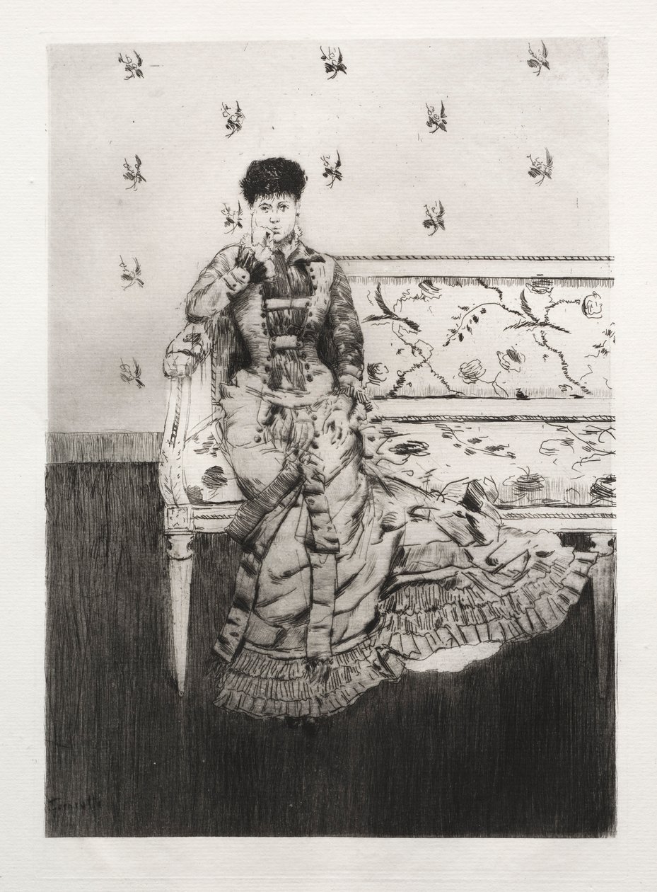 Fancy, 1877. alkotó: Norbert Goeneutte