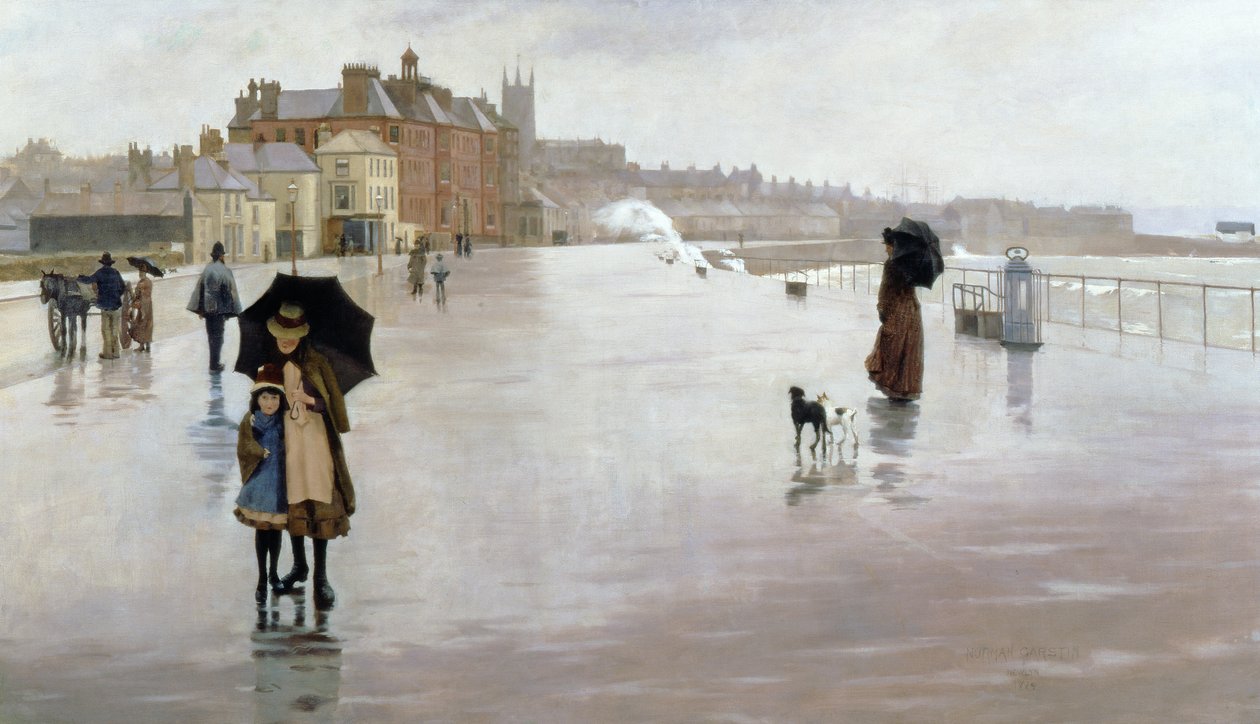 Az eső minden nap esik, 1889 alkotó: Norman Garstin