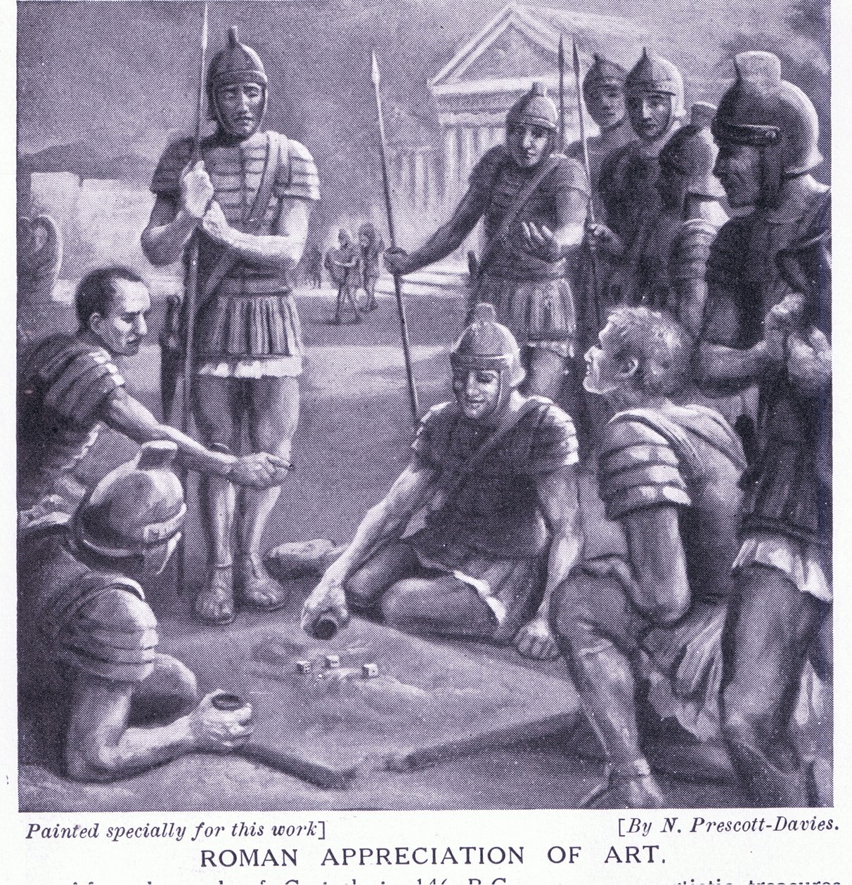A művészet római megbecsülése alkotó: Norman Prescott Davies