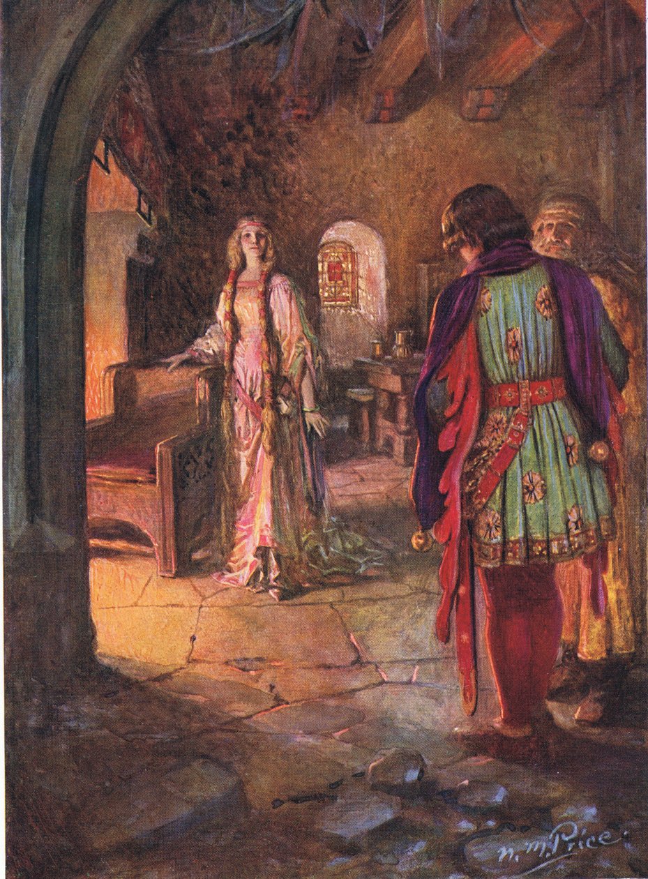 Geraint még soha nem látott ilyen tisztességes és édes hölgyet May Byron "The Children
