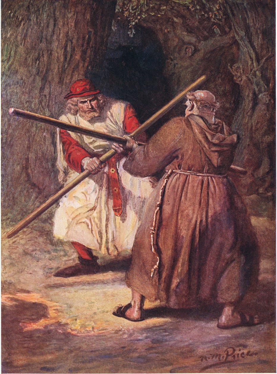 Beadta magát Tuck fráter kitartó ütései előtt, May Byron „The Children