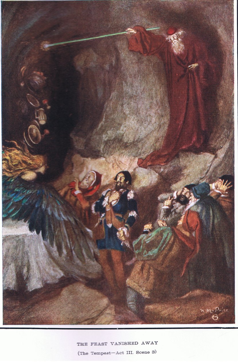 A lakoma eltűnt (a vihar) alkotó: Norman Mills Price
