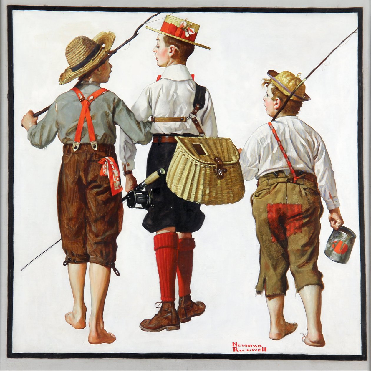 Horgásztúra, jövő héten visszatérnek alkotó: Norman Rockwell
