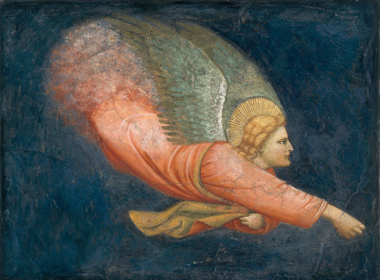 Két angyal. alkotó: North Italian Painter