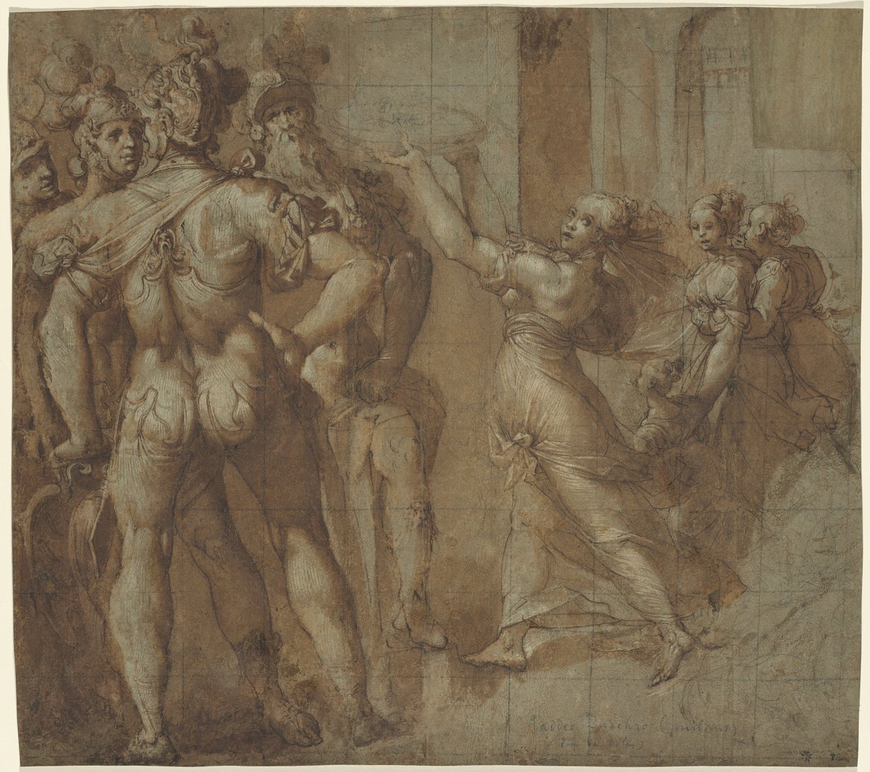 Salome Keresztelő Szent János fejével alkotó: Northern Italian 16th Century