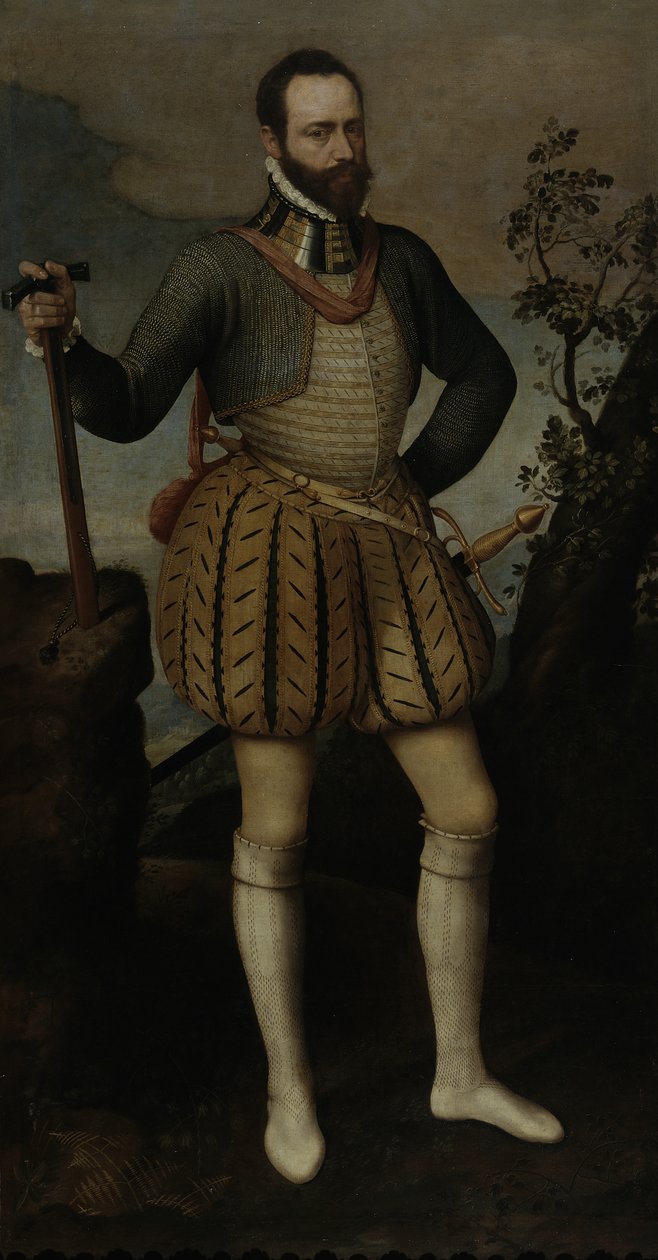 Páncélos férfi portréja, 1550 körül alkotó: Northern Italian School