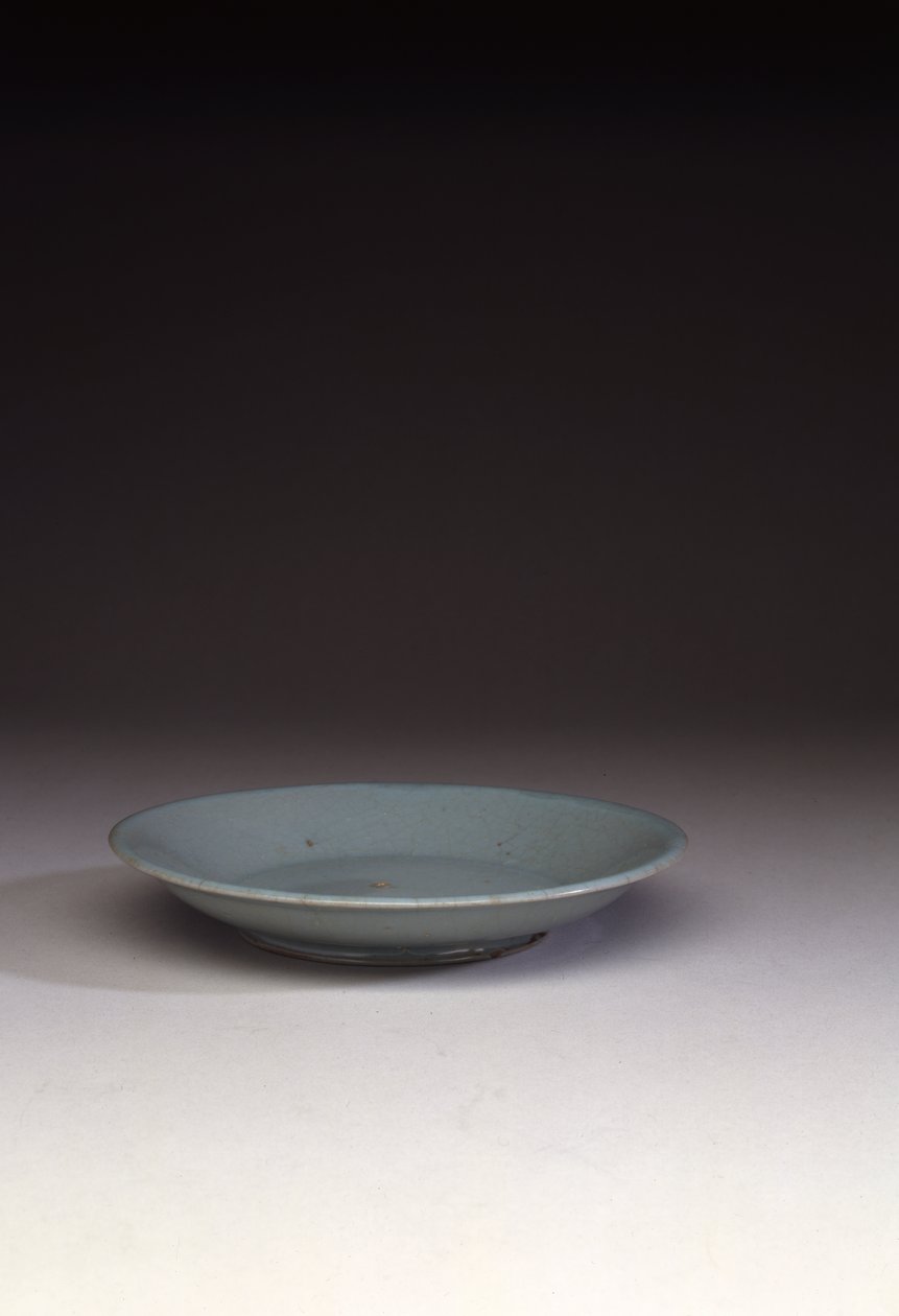 Ritka Ruyao sekély edény (kerámia) (lásd még: 466677) alkotó: Northern Song Dynasty Chinese School