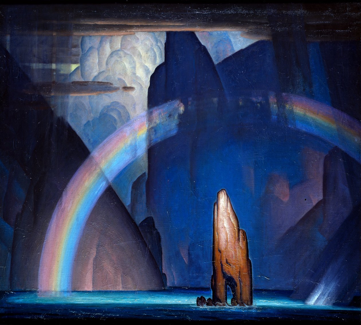 Izoláció, 1930-35 körül (olaj, vászon) alkotó: Norwood MacGilvary