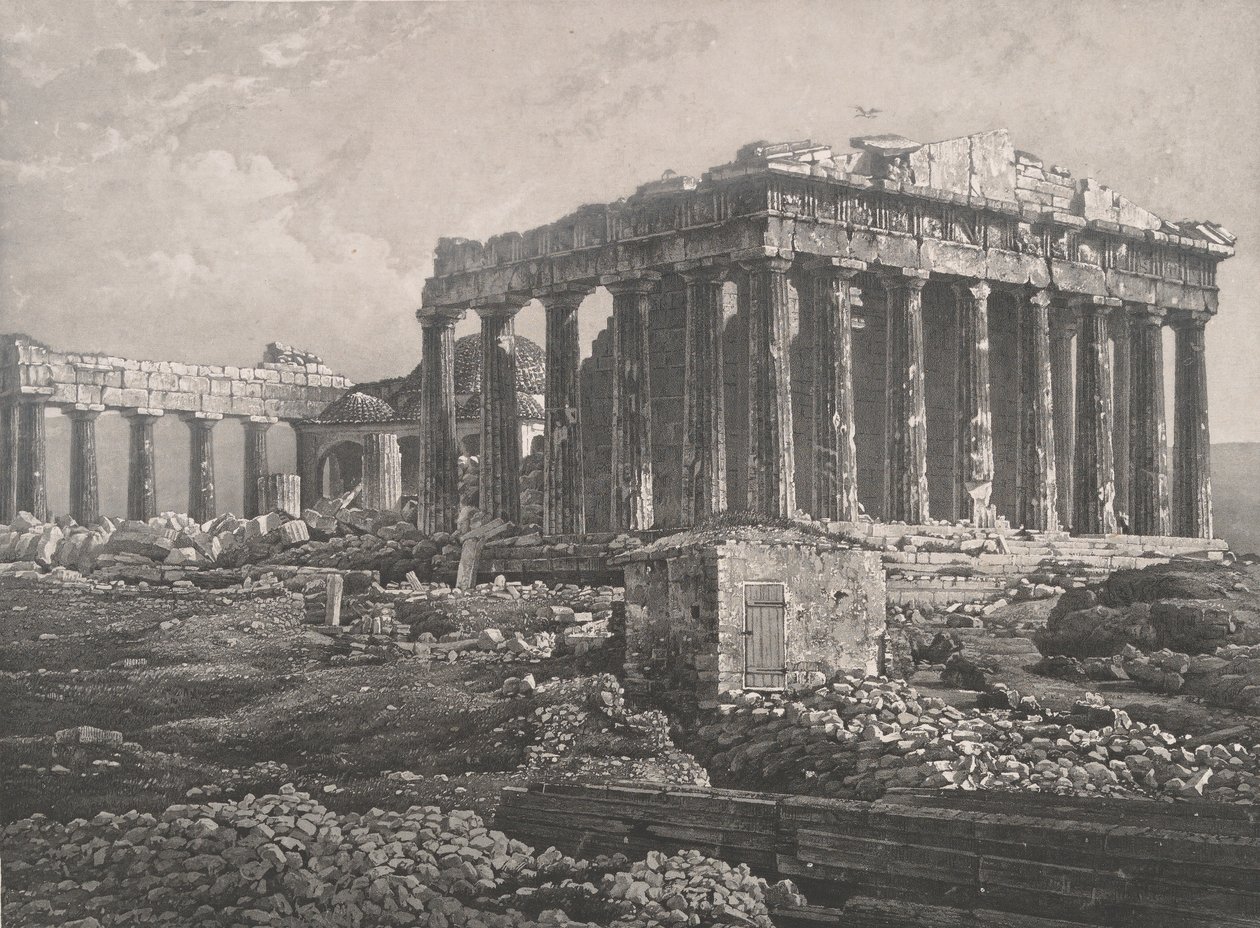Daguerri kirándulások. A Földgömb legfigyelemreméltóbb kilátásai és emlékei, 1840-es évek alkotó: Nöel Marie Paymal Lerebours