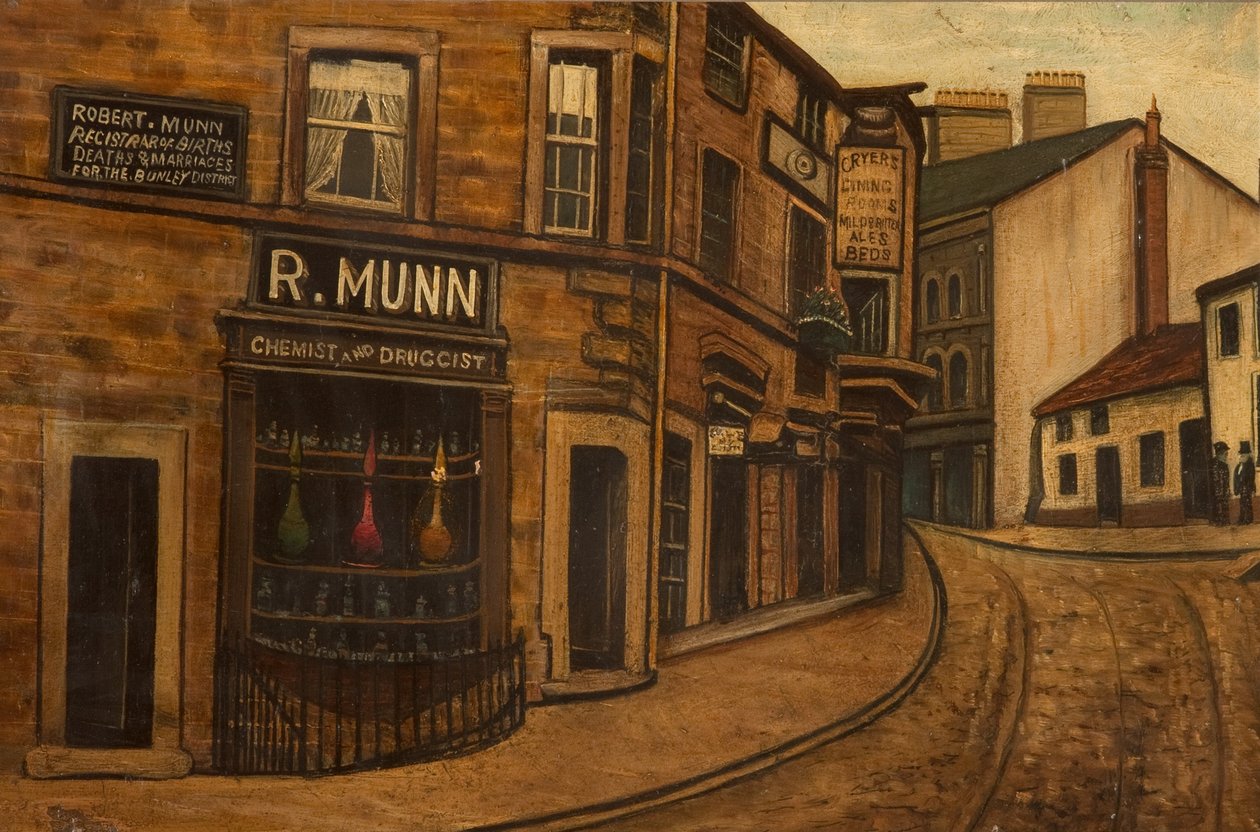 Munns Corner, 1890 alkotó: OShea