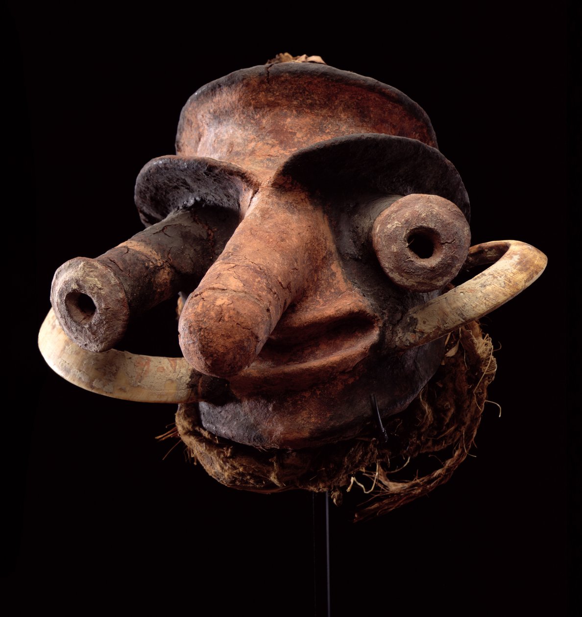Vanuatu Puppet Head, a Malekula-szigetről (korábban Új-Hebridák) Óceániából (vegyes technika) alkotó: Oceanic