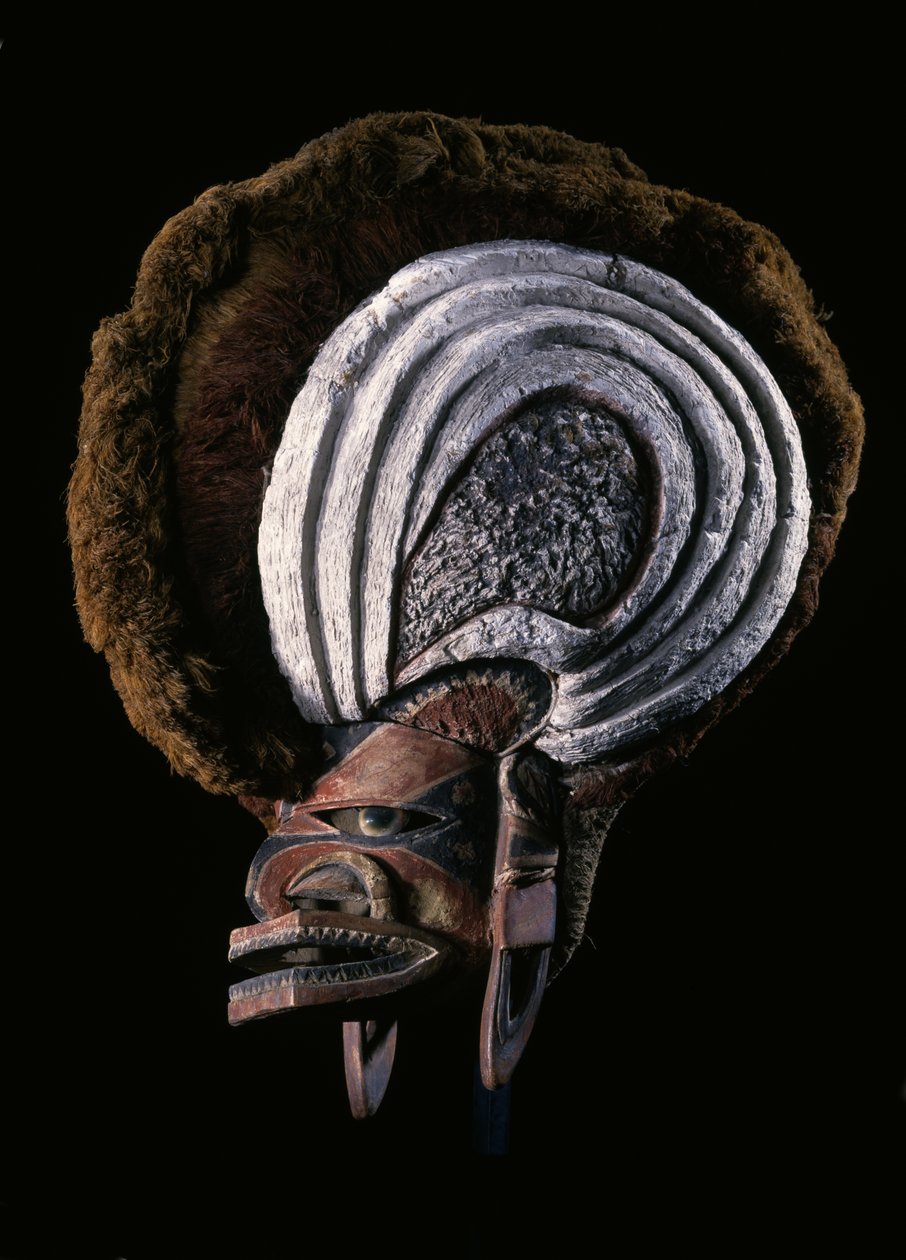 Sisakmaszk (tatanua), Észak-Új-Írország, Pápua Új-Guinea alkotó: Oceanic Oceanic