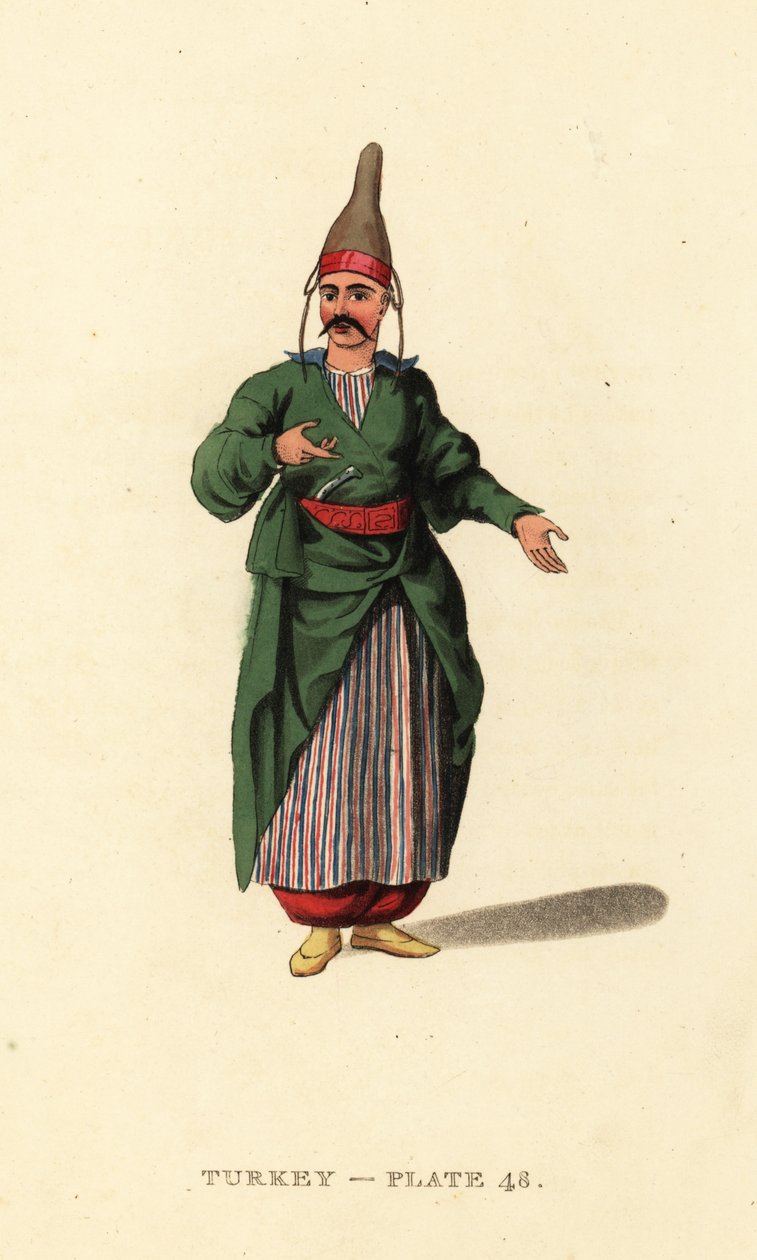 A szultáni palota cukrászának jelmeze alkotó: Octavian (after) Dalvimart