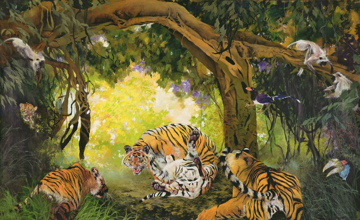 A Banyan fa alatt alkotó: Odile Kidd
