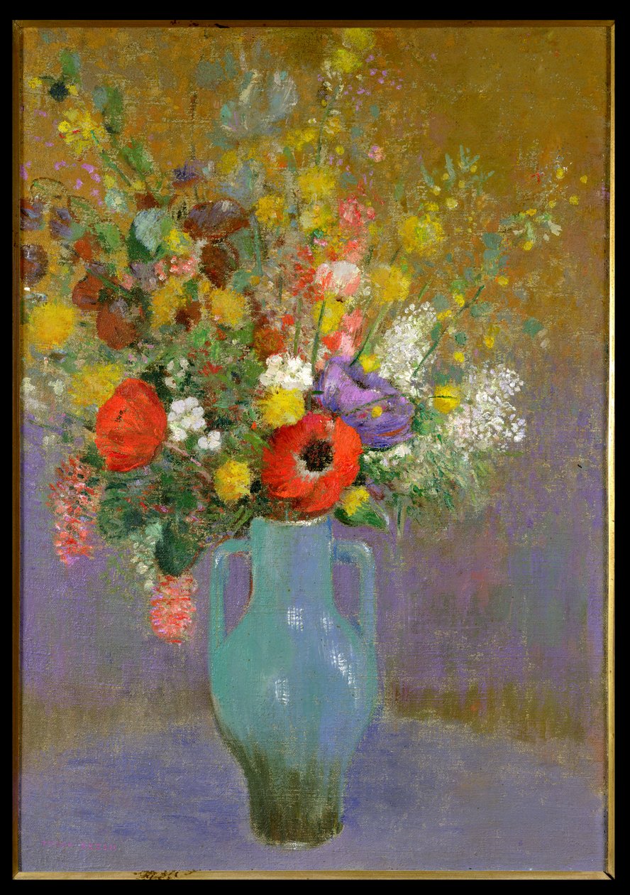 Vadvirágcsokor, 1900 körül alkotó: Odilon Redon