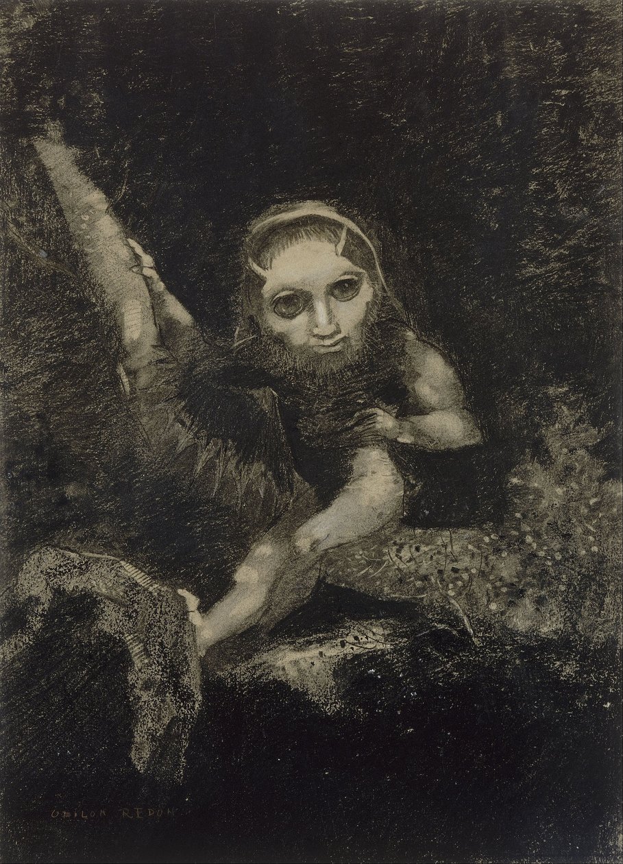 Caliban alkotó: Odilon Redon