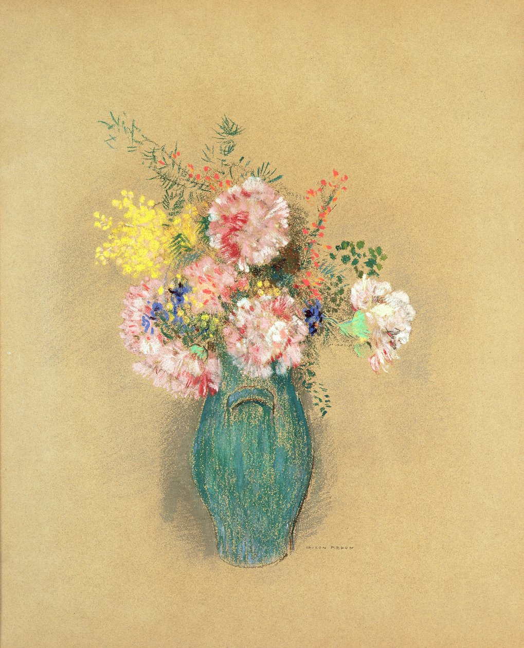 Szegfű alkotó: Odilon Redon