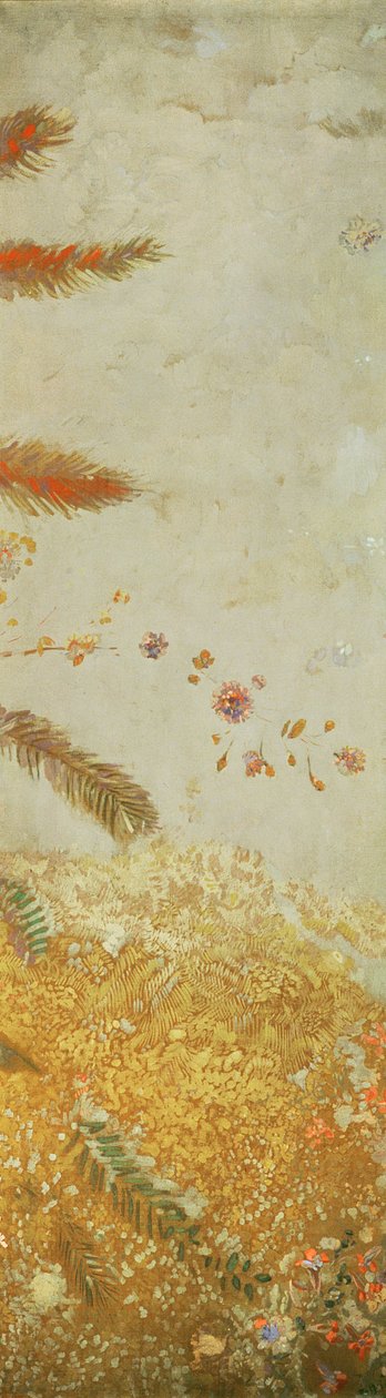 Dekoratív panel, az Ernest Chausson számára tervezett öt közül az egyik, 1902 (olaj és gouache, vászon) alkotó: Odilon Redon