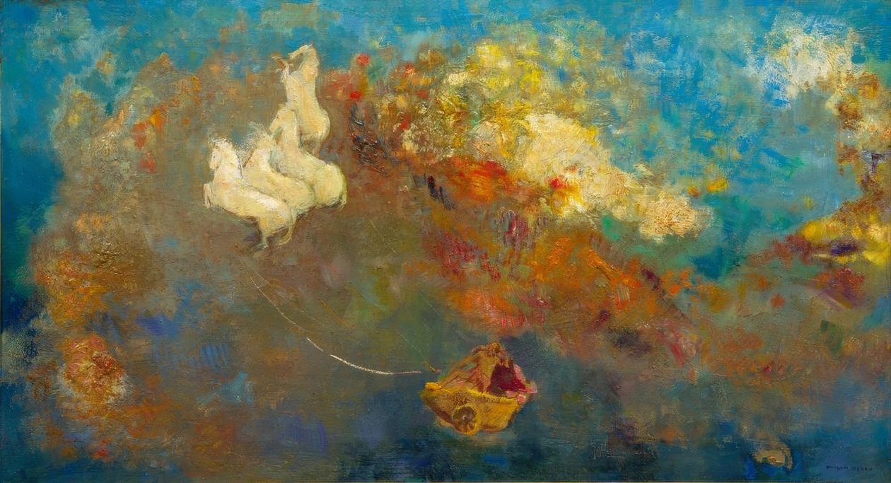 Apollo szekere alkotó: Odilon Redon