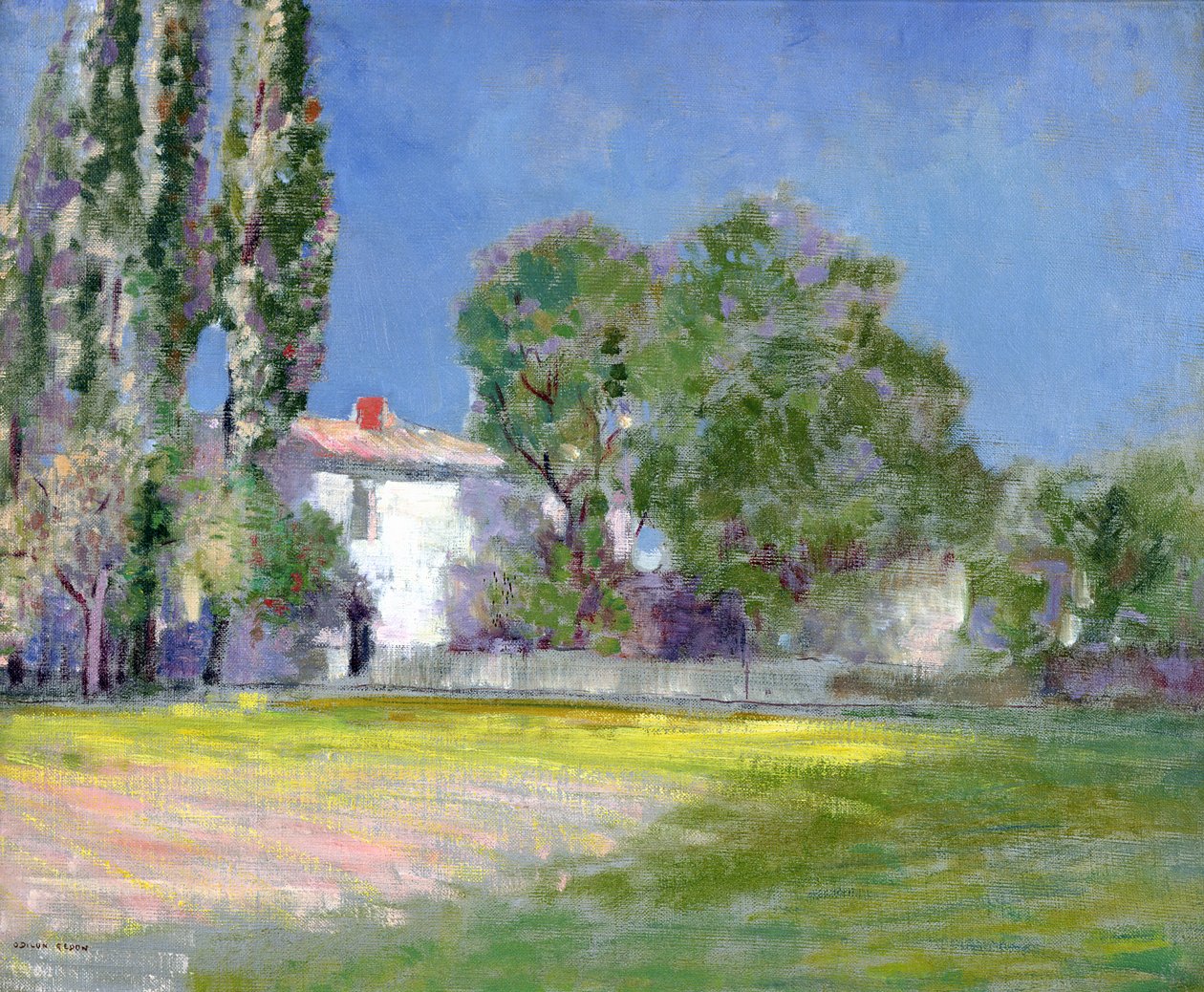 Peyrlebade, 1896-97 alkotó: Odilon Redon