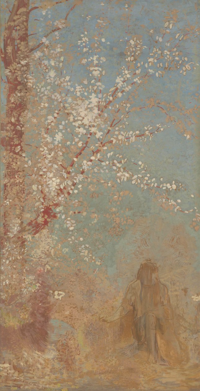 A vörös fa alkotó: Odilon Redon