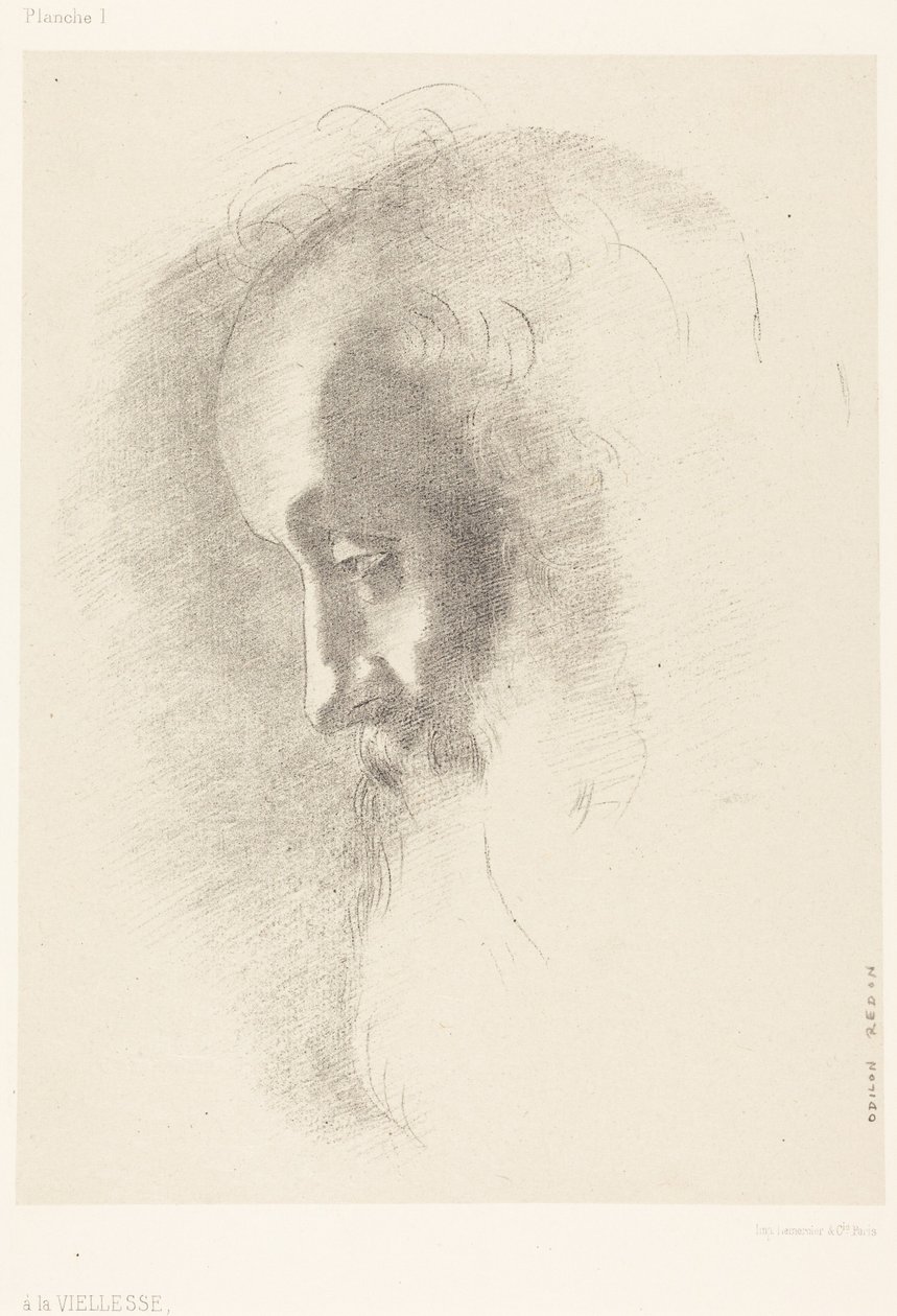 Az öregkor (To Old Age) alkotó: Odilon Redon