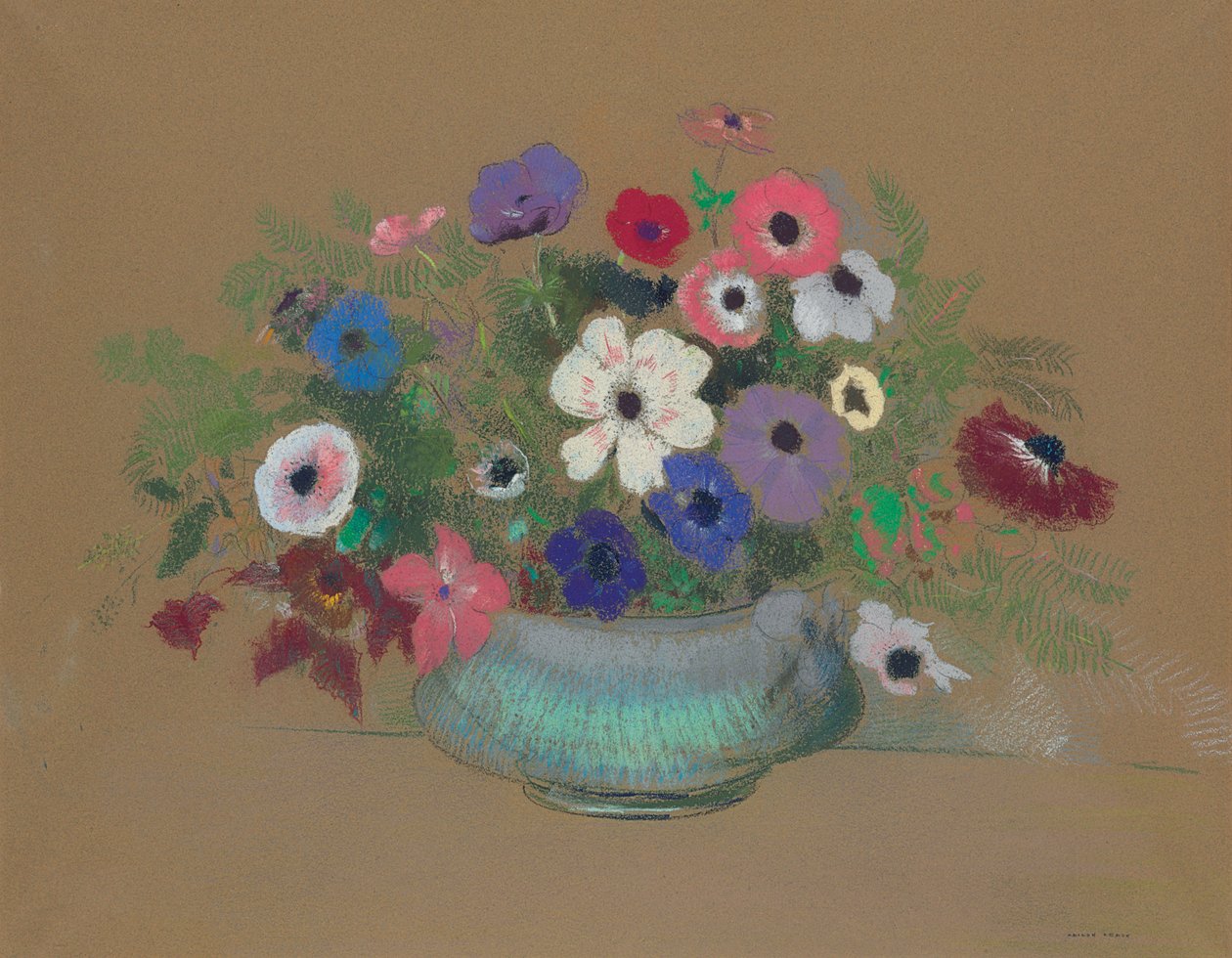 Kökörcsin alkotó: Odilon Redon
