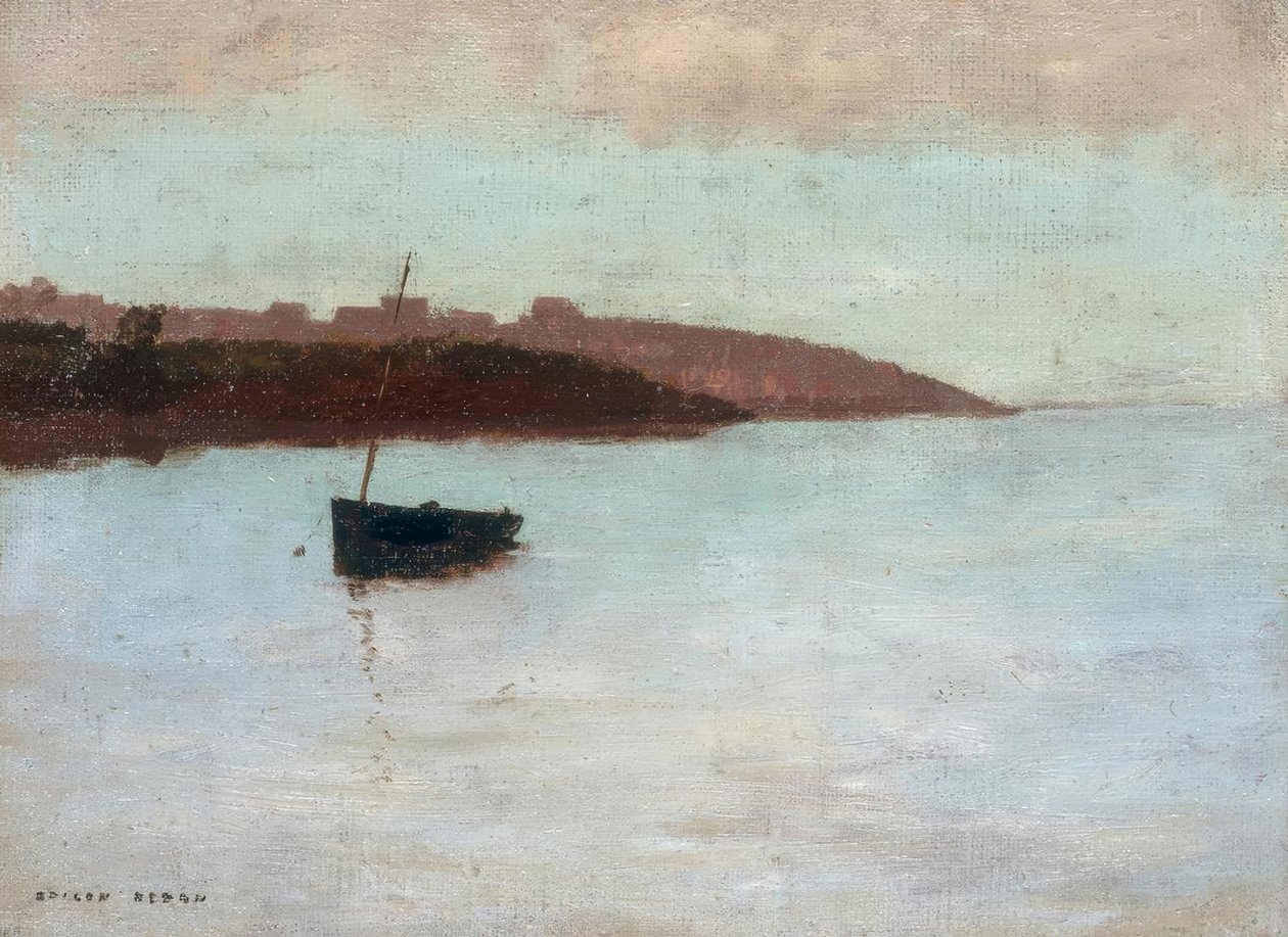 Halászhajó alkotó: Odilon Redon