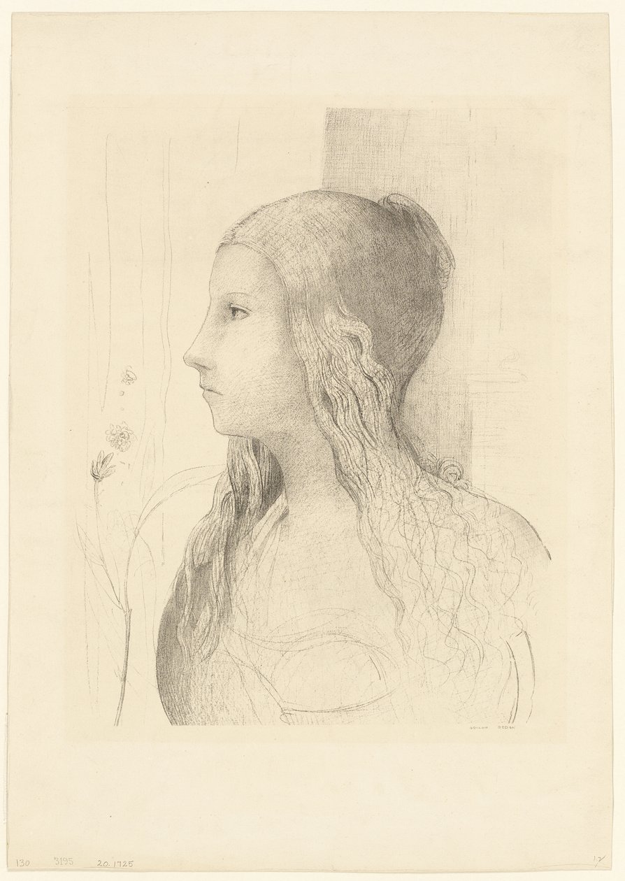 Brünnhilde alkotó: Odilon Redon