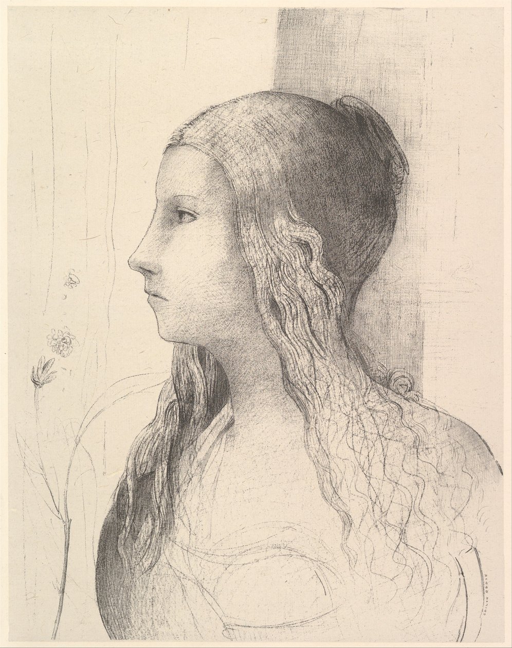 Brünnhilde (Az istenek alkonya) alkotó: Odilon Redon