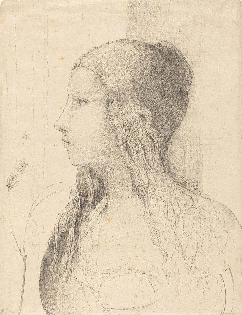 Brunnhilde alkotó: Odilon Redon
