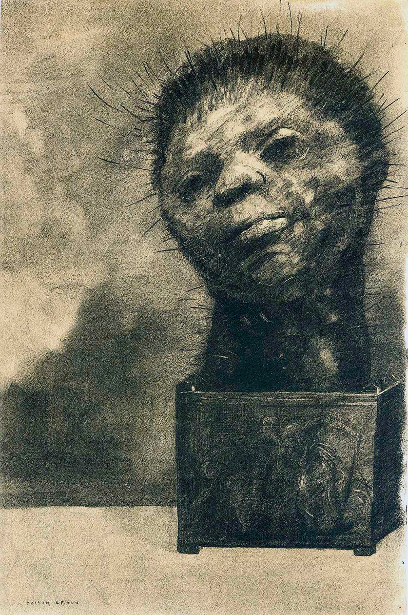 Kaktusz ember alkotó: Odilon Redon