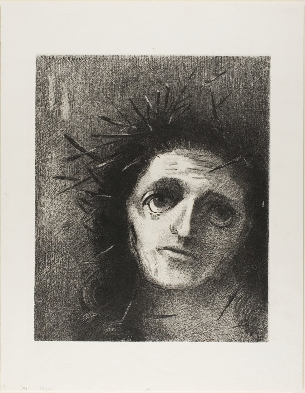 Krisztus alkotó: Odilon Redon