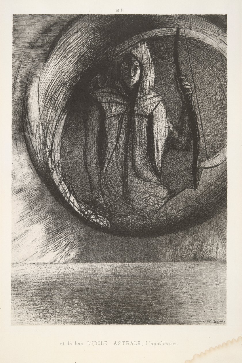 És ott alkotó: Odilon Redon