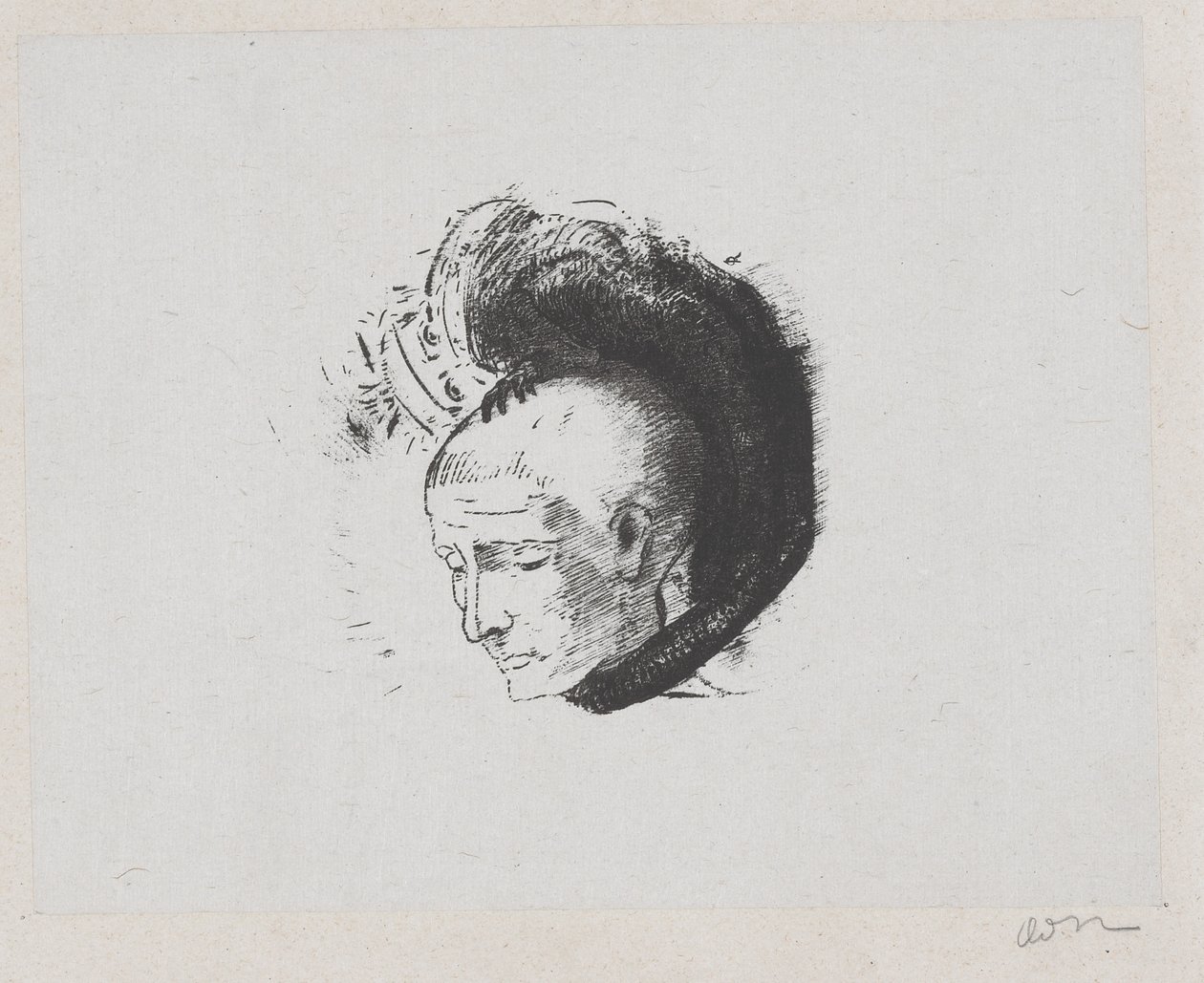 Andre Mellerio „A festészet idealista mozgalma” címlapja alkotó: Odilon Redon