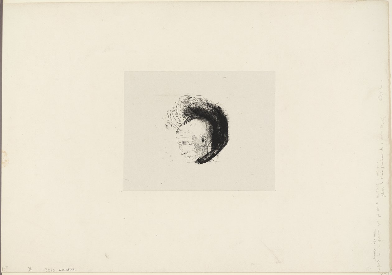 A festészet idealista mozgalma címlapja, André Mellerio alkotó: Odilon Redon