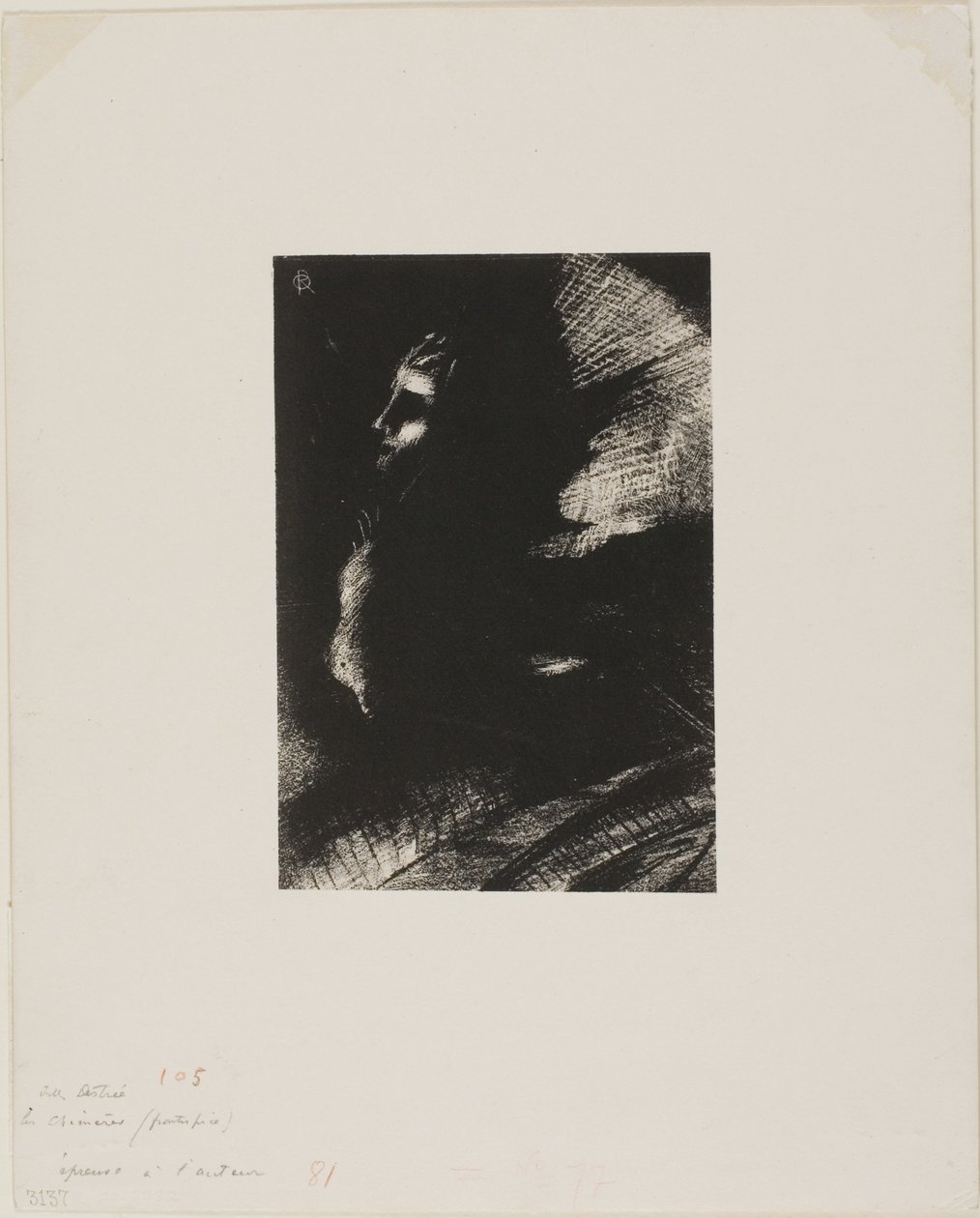 Jules Destrée Les Chimères címlapja alkotó: Odilon Redon