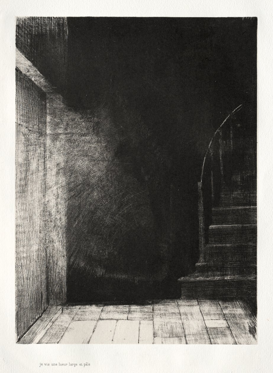 Fényvillanást láttam, nagyot és sápadt alkotó: Odilon Redon