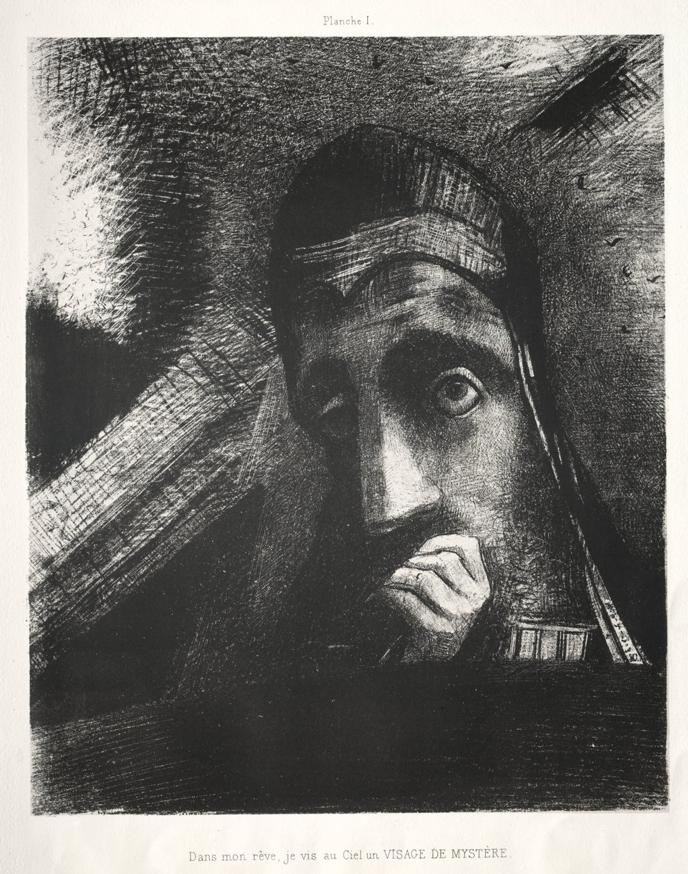 Álmomban egy titokzatos arcot láttam az égen alkotó: Odilon Redon