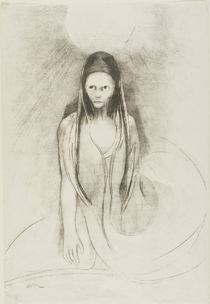 Az intelligencia az enyém volt! Én lettem a Buddha, 12/24-es tábla alkotó: Odilon Redon