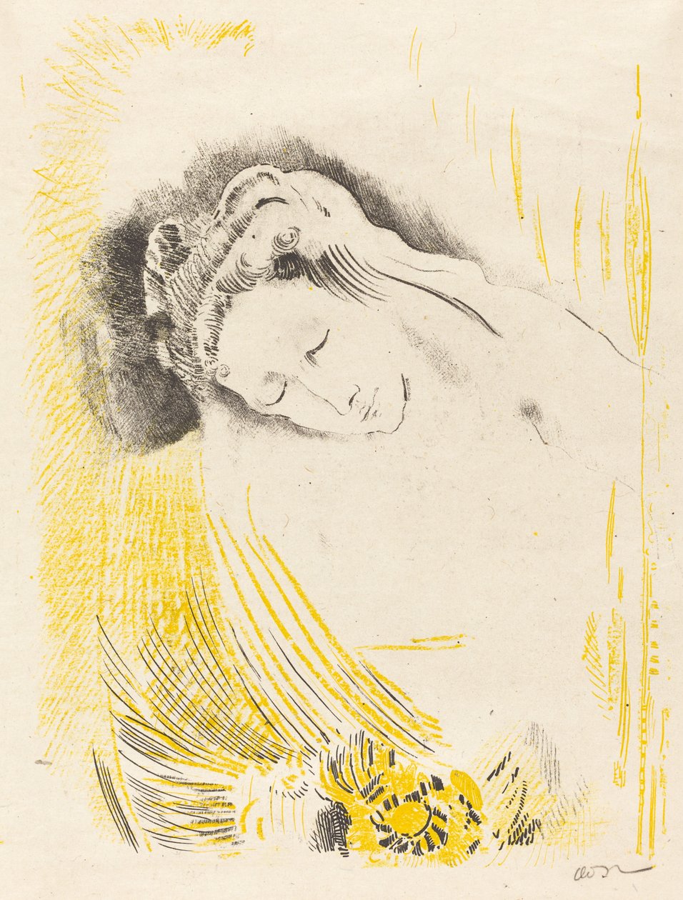 l sulmite (a szulmit) alkotó: Odilon Redon