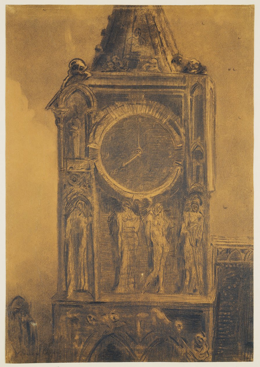 Die tiefe Glocke von Sainte-Gudule alkotó: Odilon Redon