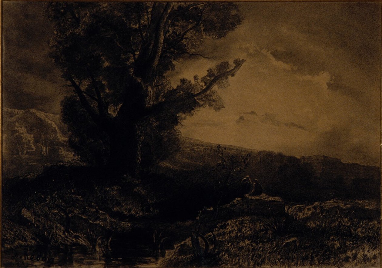Tájkép alkotó: Odilon Redon