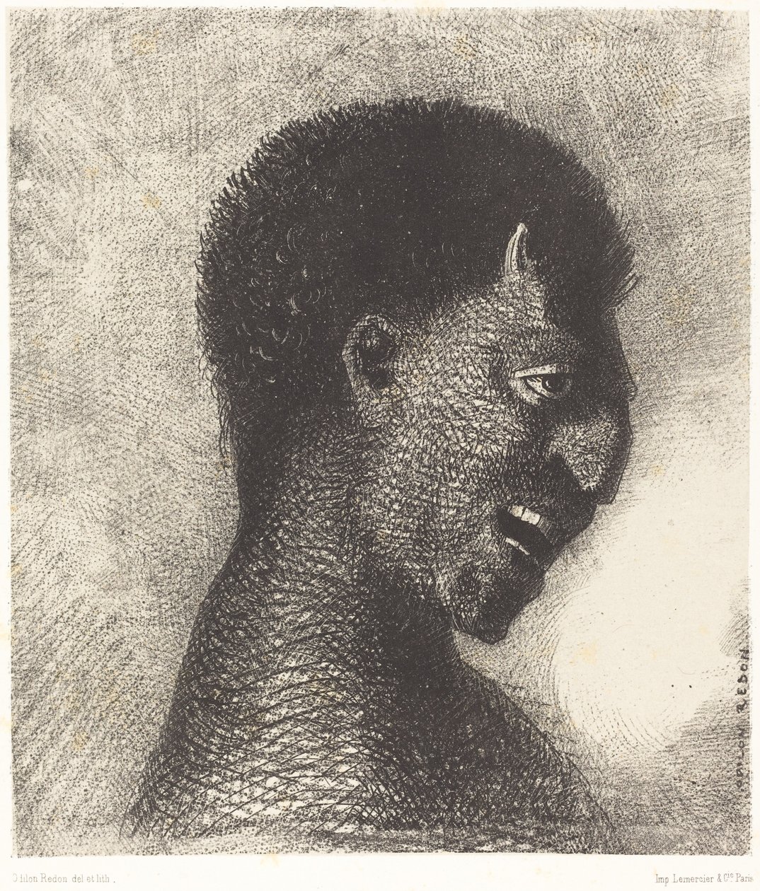 A szatír cinikus mosollyal alkotó: Odilon Redon