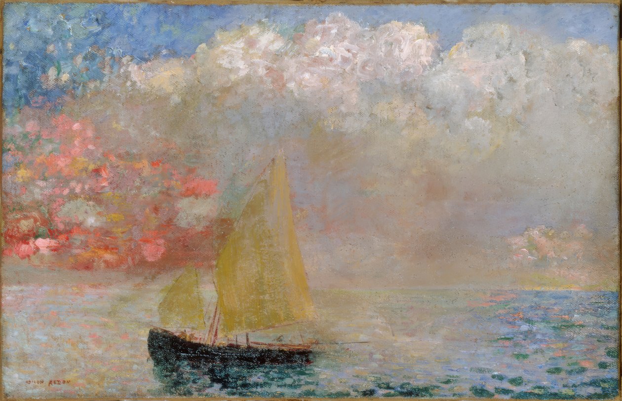 A hajó alkotó: Odilon Redon
