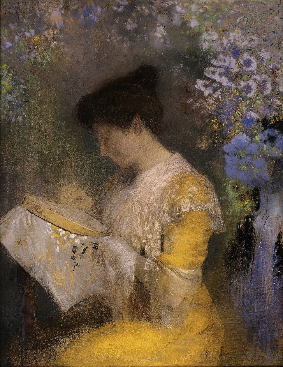 Madame Arthur Fontaine alkotó: Odilon Redon
